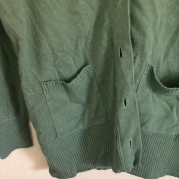 Evian lambswool blend cardigan small - Picture 2 of 3